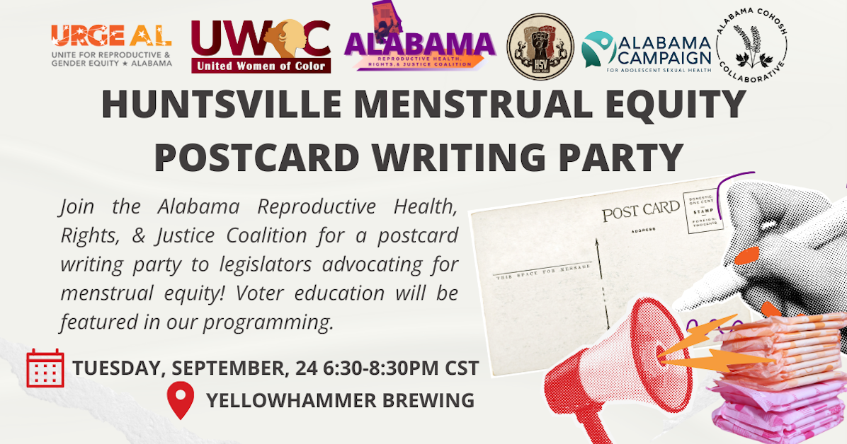 huntsville-menstrual-equity-postcard-writing-party-urge-unite-for